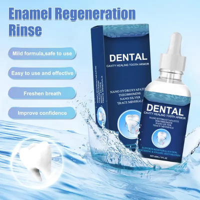 Liquid drops of dental armor 1