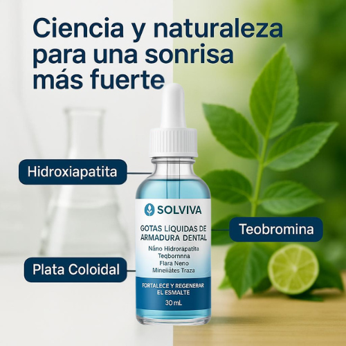 Gotas líquidas de armadura dental