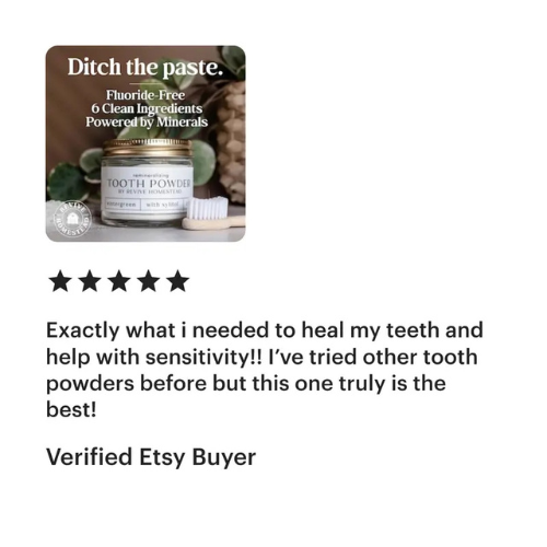 Remineralizing Tooth Powder