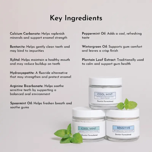Sensitive Remineralizing Tooth Powder