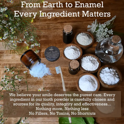 Natural Remineralizing Hydroxyapatite Tooth Powder
